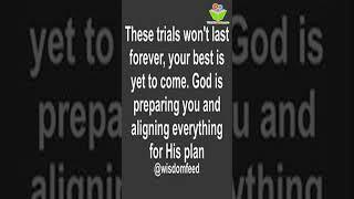 These trials won't last forever #bible quotes #christ #proverbs #thinkcreatelearn