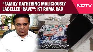 Telangana News | "Family Gathering Maliciously Labelled 'Rave'": KT Rama Rao On 'Farmhouse' Raid