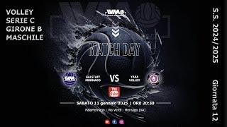 Volley Serie C Maschile: GALSTAFF IVM MORNAGO Vs. YAKA VOLLEY