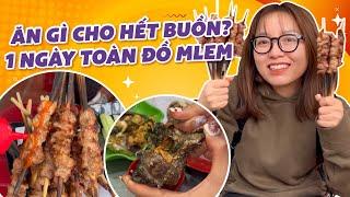 Ăn Gì Cho Hết Buồn? Một Ngày Toàn Đồ Mlem | Pít Ham Ăn