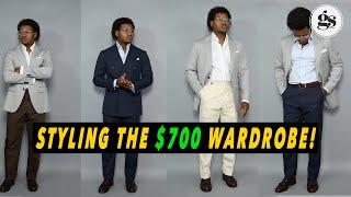 How To Style The $700 Minimal Wardrobe!