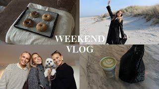 WEKKEND VLOG | dobbeltdate, et smut i sommerhus & bager bagels