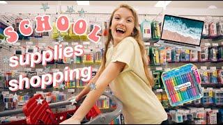 college school supplies shopping vlog 2020 ll shopping for *hopefully* my freshman year of college