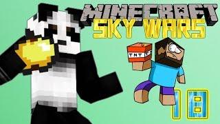 Minecraft SKYWARS Episode 18 - w/Anci3ntpanda :TNT SUICIDE AND A HACKER?