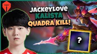 TES JackeyLove Kalista vs Draven | 14.24