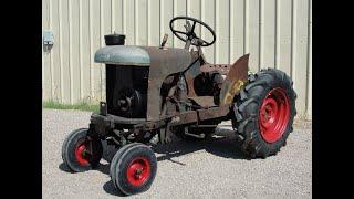 1957 Gard'n Mast'r Tractor, Parked for Decades!