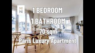 Luxury in Paris | Apartment Tour | For Rent | 1 BEDROOM 1 BATHROOM | Champs Elysées GeorgeV