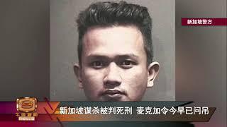 新加坡谋杀被判死刑  麦克加令今早已问吊