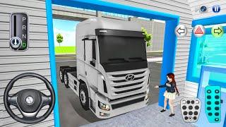 New Truck Hyundai Xcient Tractor Head - 3D Driving Class Simulation   Android gameplay - game Truck