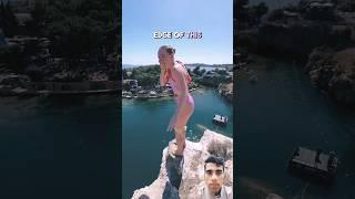 CLIFF DIVING IN GREECE  #bravegang