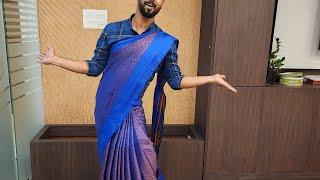 easy saree draping tutoriyal