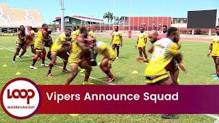 Vipers Announce Squad