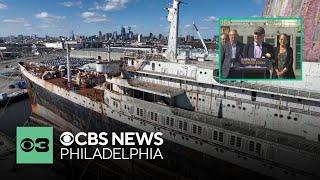 SS United States gears up for final voyage from Philadelphia to Florida