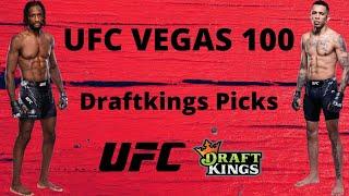 UFC Vegas 100 Draftkings Picks