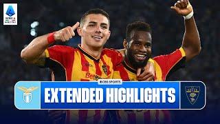 Lazio vs. Lecce: Extended Highlights | Serie A | CBS Sports Golazo