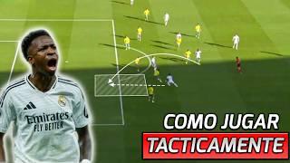 Cómo JUGAR DE EXTREMO en el FUTBOL // Análisis TACTICO de Vinicius