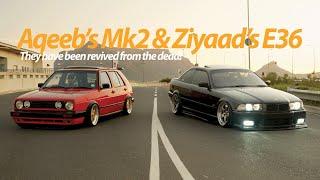 Revival of Aqeeb's Bagged Mk2 & Ziyaad's Bagged E36 | Cinematic