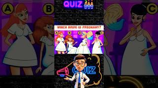 Which woman is pregnant? #quiztime #challenges #riddles