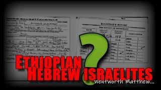 LECTURE:  We are the Ethiopian Hebrews says Rabbi Wentworth Matthew