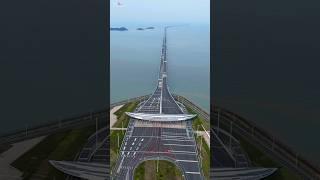 LONGEST EXPRESS SEA BRIDGE || Hong Kong-Zhuhai-Macao Bridge #bridge #engineering #architecture