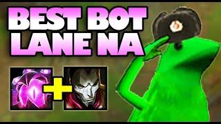 BEST BOT LANE NORTH AMERICA, I KEEP IT TACO JHIN AND AZZAPP VEL'KOZ! - League of Legends