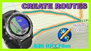 Create and Edit GPX Files | Make Routes To Use With GPS Devices