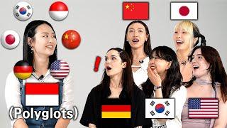 American Was Shocked by Indonesian Polyglots Speaking 6 Languages!!(Guess the Language Prank)