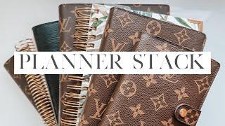 Planner Stack Updates! + Planning Tips for using Multiple Planners | Planner System