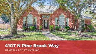 4107 N Pine Brook Way Houston, Texas 77059 | Koy Buyajian | HOMES FOR SALE CLEAR LAKE HOUSTON BAY AR