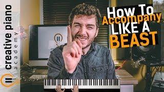 Piano Accompaniment - The SECRET To Sounding Like A Pro [Thinking Out Loud]