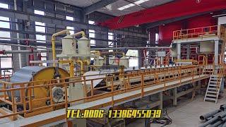 fiber cement board production line，calcium silicate board production line，fiber cement sheet machine