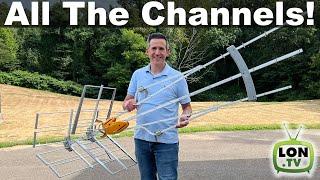 This TV Antenna Gets All the Free Channels! - Televes DATBOSS LR Mix Review