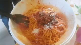 ORIGINAL AMATRICIANA SPAGHETTI RECIPES | FoodVlogger