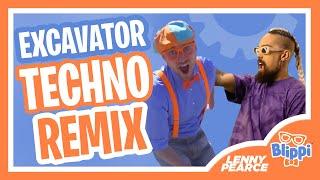 EXCAVATOR (TECHNO REMIX) - @Blippi  x Lenny Pearce