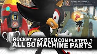 ALL 80 Machine Part Locations in Sonic x Shadow Generations In One Run! (Rocket has been completed?)