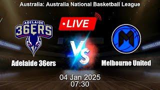  LIVE: Adelaide 36ers vs Melbourne United - Live Basketball Score