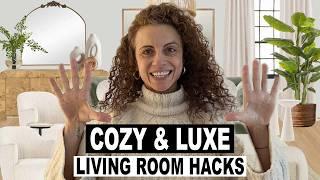 10 Cozy Living Room Design Ideas on a Budget | Make Your Home Look Expensive!