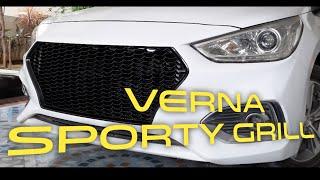 Modified Your Normal Verna into Audi By Pin Axis Car Accessories. Contact  9666162471 , 7013722681.