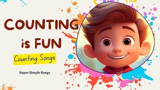 Counting is fun | Count to 10 | Counting Songs | Super Simple Songs