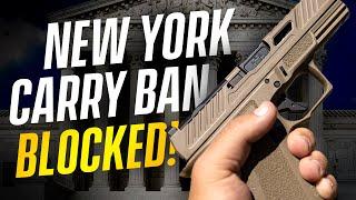 Judge Destroys New York's Concealed Carry Ban on Private Property - Is Your Right to Carry Restored?