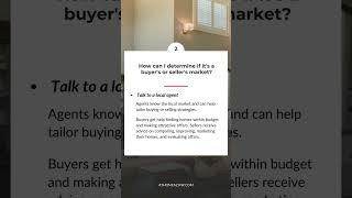 Is It A Buyer's or Seller's Market? #buyersmarket #sellersmarket #realestatemarket #TheAtHomeAZteam