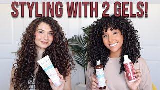 Styling With 2 Gels! Trying Ashley's Curly Hair Routine (Fris.ee) | BiancaReneeToday