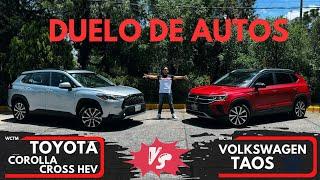 Volkswagen TAOS VS Toyota Corolla CROSS - DUELO DE AUTOS