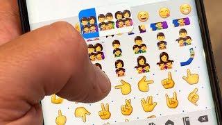 New Samsung One UI Emoji Keyboard (2019)