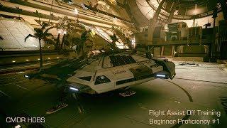 Elite: Dangerous - "Flight Assist Off Training" Beginner Proficiency #1