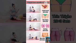 Lose Weight Fast with Easy Exercises #shorts #loseweightfast #easyyoga...