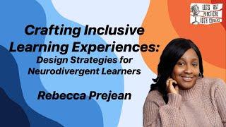 Crafting Inclusive Learning Experiences: Design Strategies for Neurodivergent Learners #IDTX24