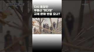 [이슈 직진] 다시 등장한 부동산 '떳다방'...규제 완화 폭탄에 반응 오나? #shorts #뉴스7 | MBN 230106 방송