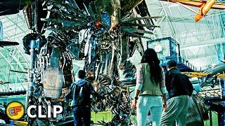 Jetfire Wakes Up - Museum Scene | Transformers Revenge of the Fallen (2009) Movie Clip HD 4K