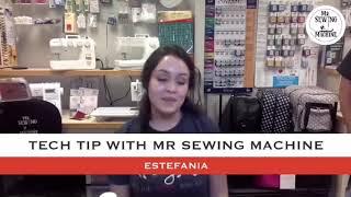 Tech Tip 2- Tying off with your Serger